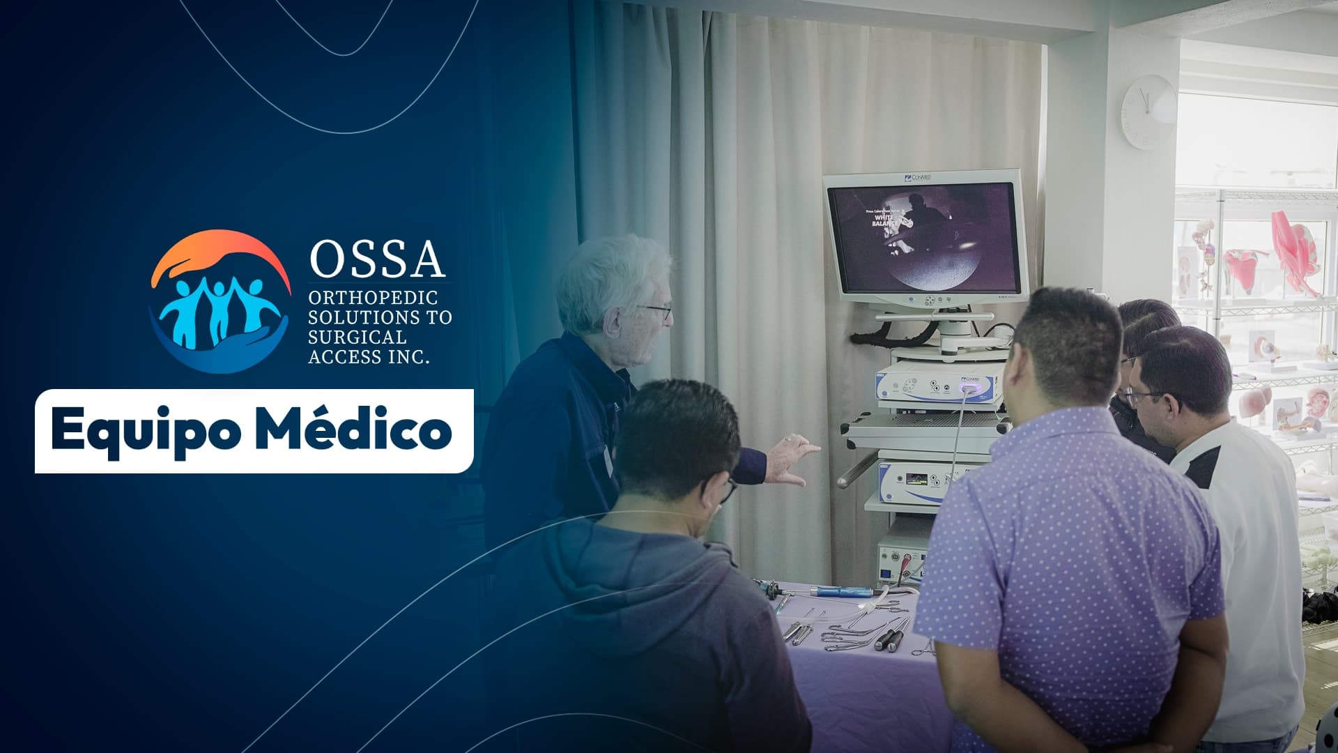 Imagen principal de la sección de equipo médico de Fundación OSSA Guatemala